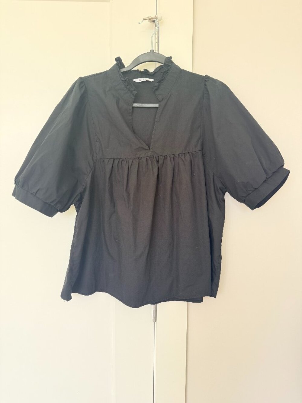 Target Ruffle Sleeve Top